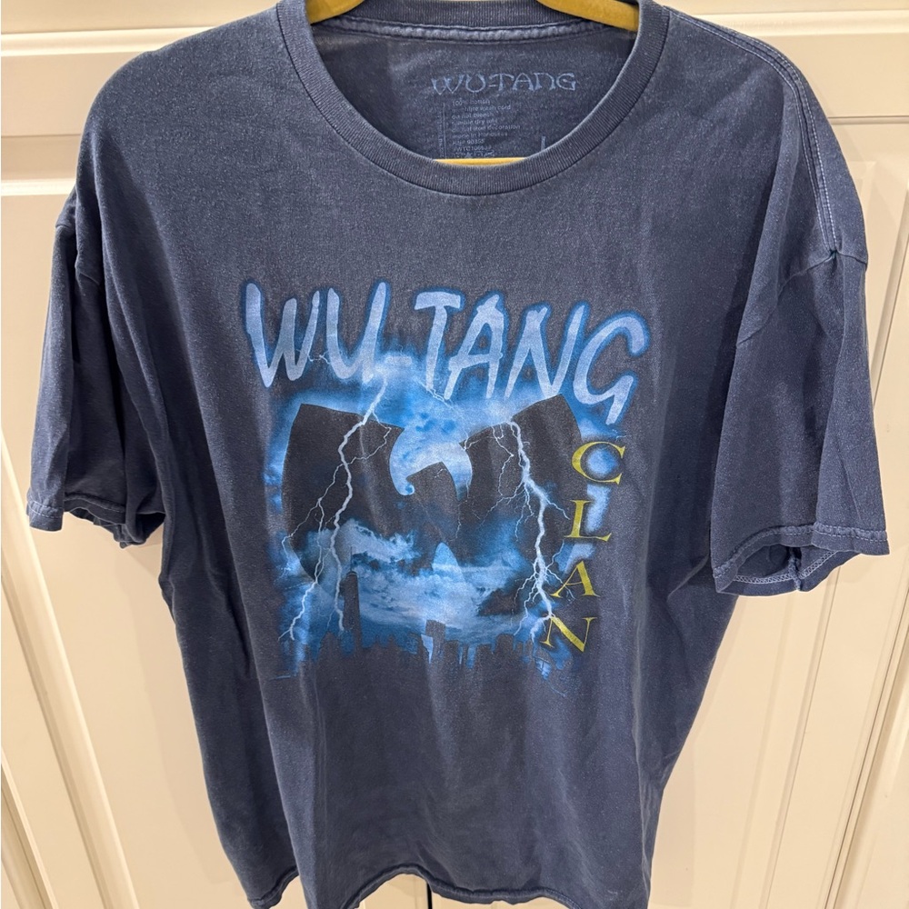 Wu-Tang Clan Blue Graphic Tee